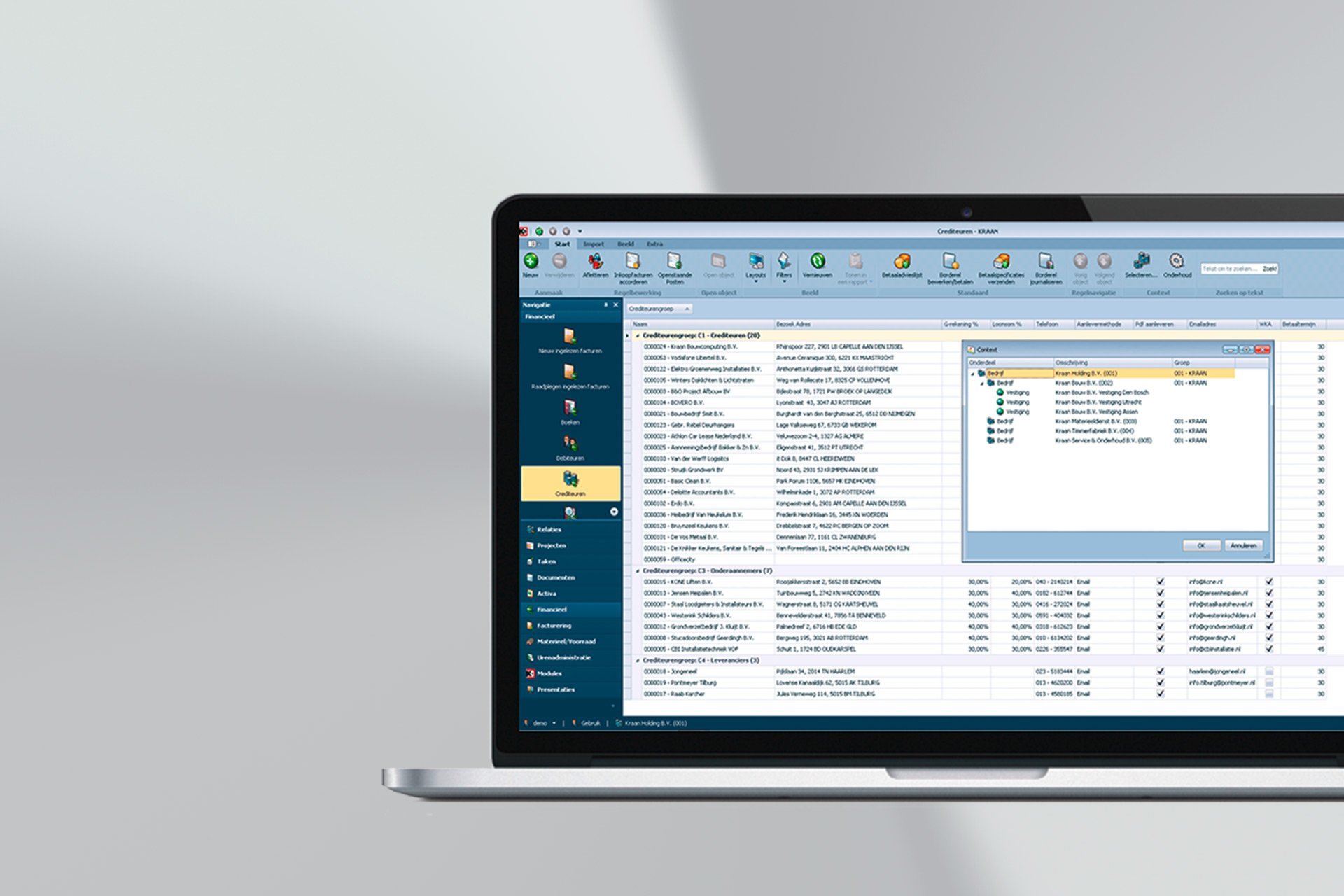 ERP bouw | kraan ERP bouw | kraan